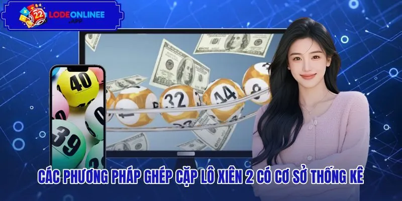Tổ hợp số ghép cặp xiên hai theo nhịp thống kê